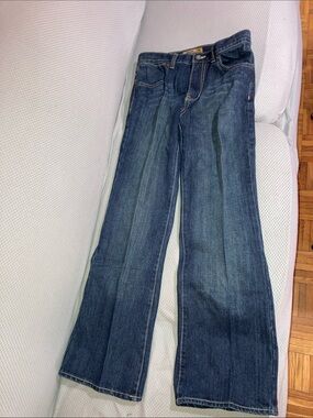 Old Navy Dark Blue Flared Jeans